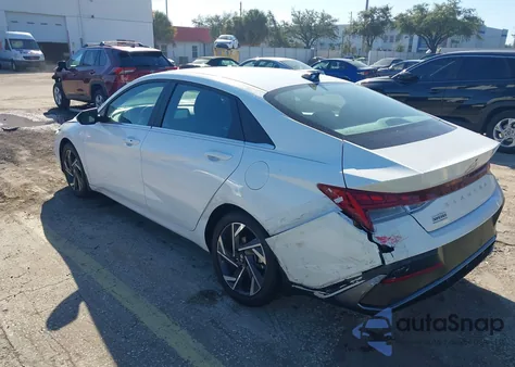 2024 Hyundai Elantra Sel z USA, uszkodzony, nr VIN KMHLS4DGXRU807312